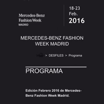 Mercedes-Benz Fashion Week 2016