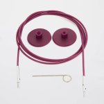 cable 100 cm, púrpura 