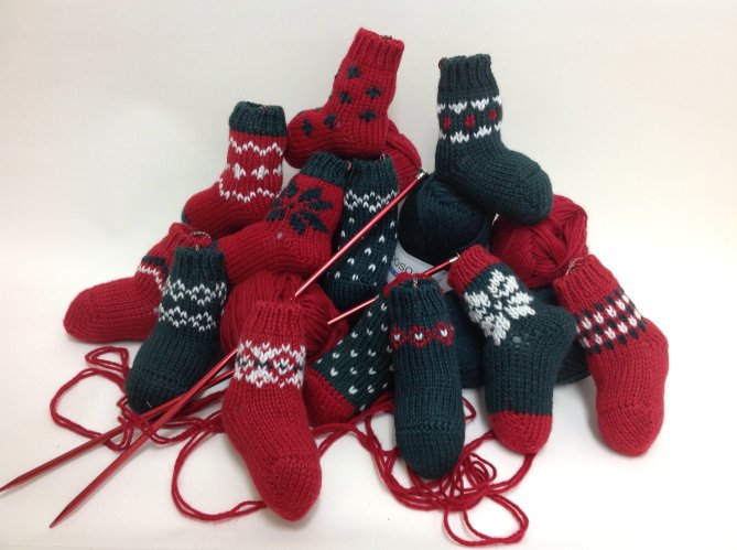 Calcetines navideños