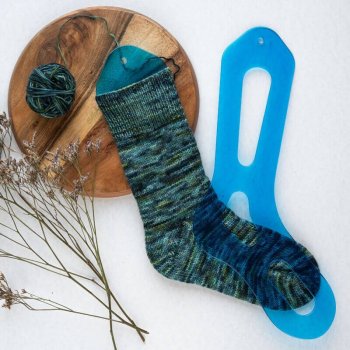 Bloqueador de calcetines KnitPro Aqua.