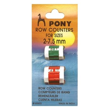 Cuenta hileras Pony